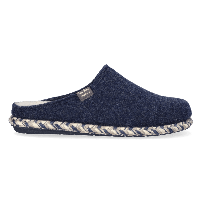 Deli-FP Damen Hausschuhe Blau