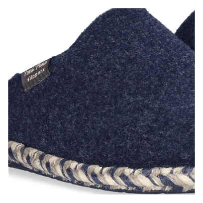 Deli-FP Damen Hausschuhe Blau