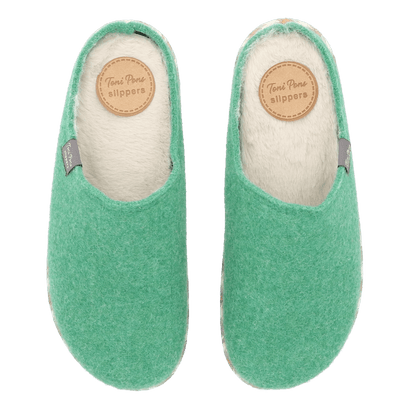 Deli-FP Damen Hausschuhe Menta