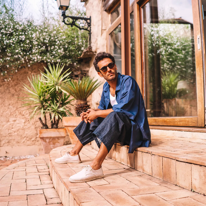 Dixon Herren Espadrilles Cru