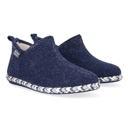 Duna-FP Damen Hausschuhe Blau