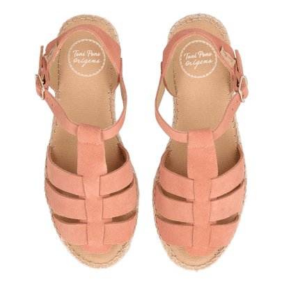 Elena Damen Wildleder-Espadrilles Salmo