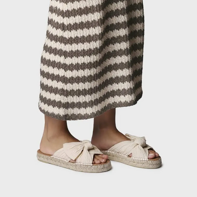 Elina Damen Espadrilles Cru