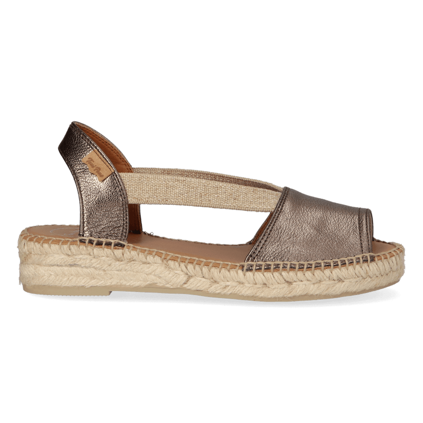 Etna Damen Espadrilles Bronze