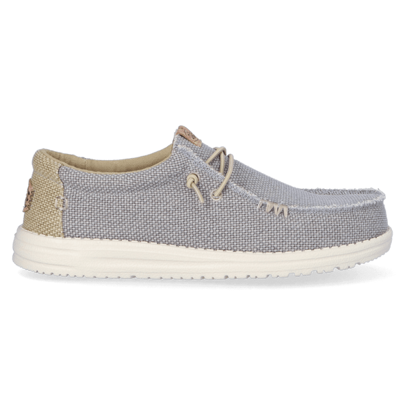 Wally Braided Herren Halbschuhe Flannel Grey/Olive Grey Wally Braided Herren Halbschuhe Flannel Grey/Olive Grey