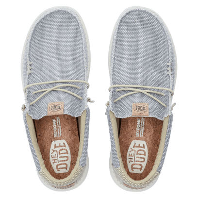 Wally Braided Herren Halbschuhe Flannel Grey/Olive Grey
