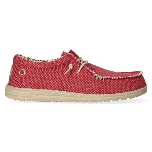 Wally Braided Herren Halbschuhe Pompeian Red Wally Braided Herren Halbschuhe Pompeian Red
