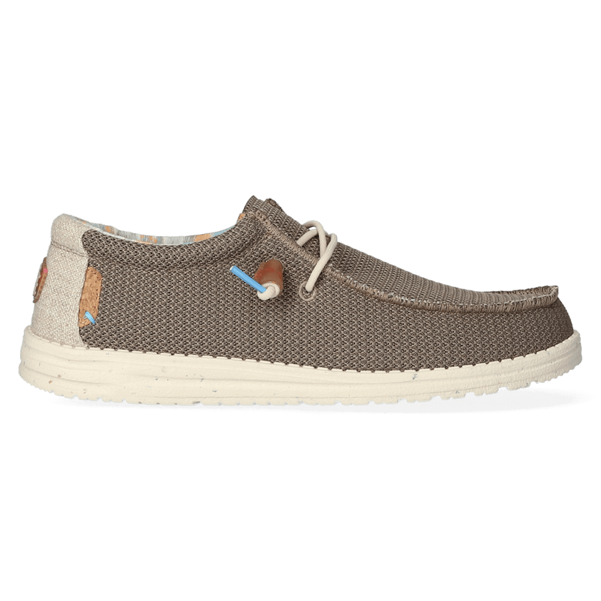Wally Eco Stretch Herren Halbschuhe Walnut