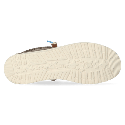 Wally Eco Stretch Herren Halbschuhe Walnut