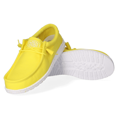 Wally Slub Herren Halbschuhe Empire Yellow