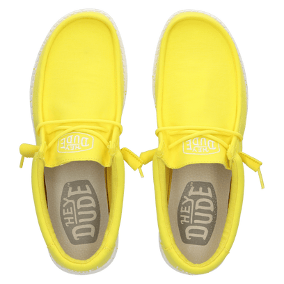Wally Slub Herren Halbschuhe Empire Yellow