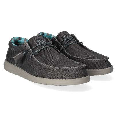 Wally Sox Herren Halbschuhe Charcoal