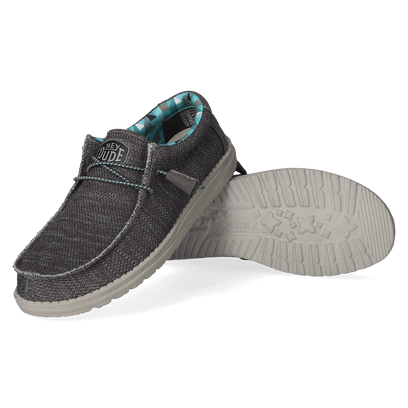 Wally Sox Herren Halbschuhe Charcoal