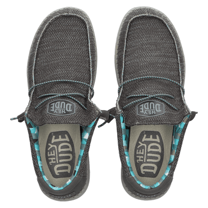 Wally Sox Herren Halbschuhe Charcoal