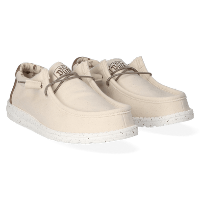 Wally Stretch Herren Halbschuhe Ivory