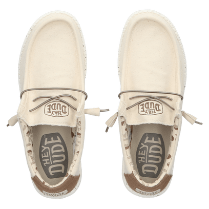 Wally Stretch Herren Halbschuhe Ivory