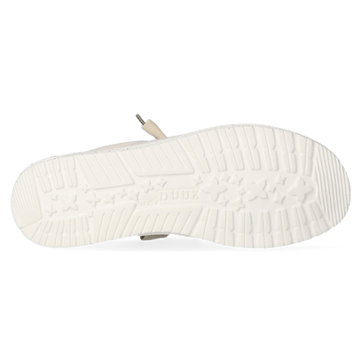 Wally Stretch Herren Halbschuhe Ivory