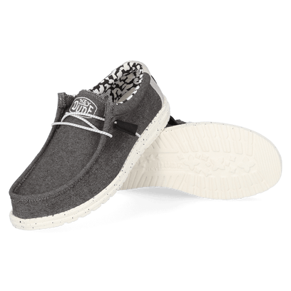 Wally Stretch Herren Halbschuhe Opal Black