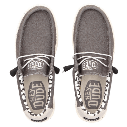 Wally Stretch Herren Halbschuhe Opal Black