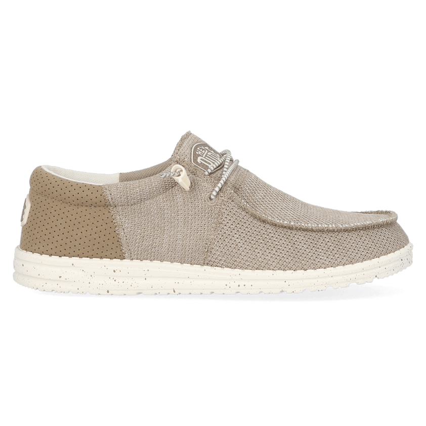 Wally Tri Herren Halbschuhe Beige