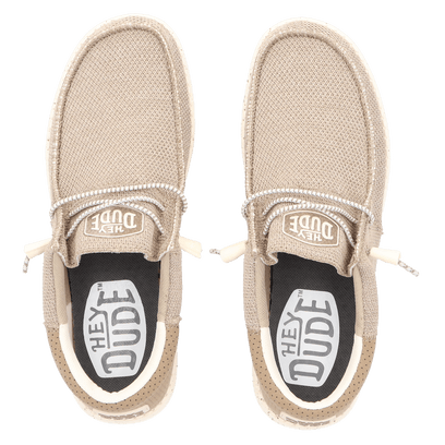 Wally Tri Herren Halbschuhe Beige