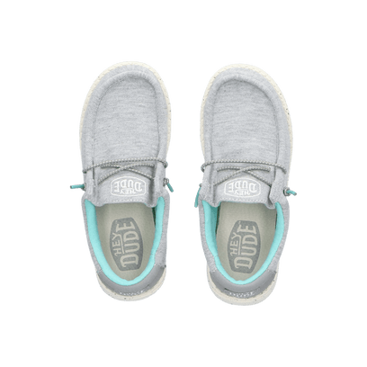 Wally Youth Jungen Halbschuhe Stretch Grey