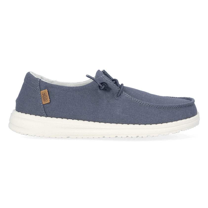 Wendy Chambray Damen Halbschuhe Navy White