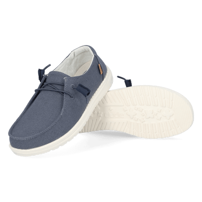 Wendy Chambray Damen Halbschuhe Navy White