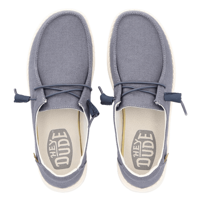 Wendy Chambray Damen Halbschuhe Navy White