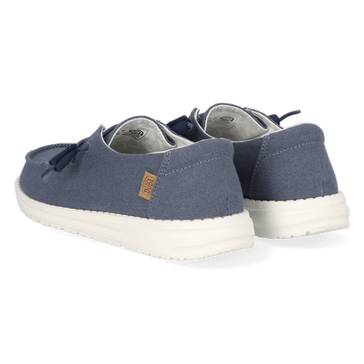 Wendy Chambray Damen Halbschuhe Navy White
