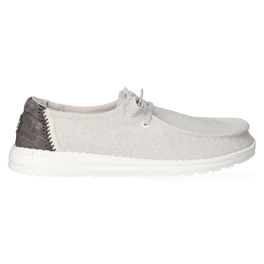 Wendy Woven Damen Halbschuhe Light Grey