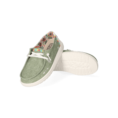 Wendy Youth Boho Mädchen Halbschuhe Olive