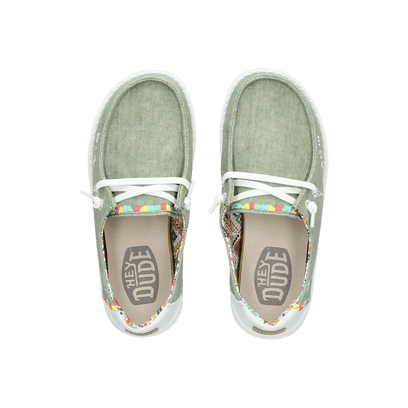 Wendy Youth Boho Mädchen Halbschuhe Olive