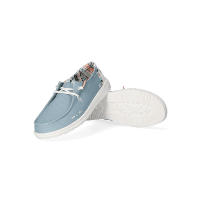 Wendy Youth Boho Mädchen Halbschuhe Light Denim