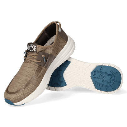 Sirocco Herren Sneakers Bark