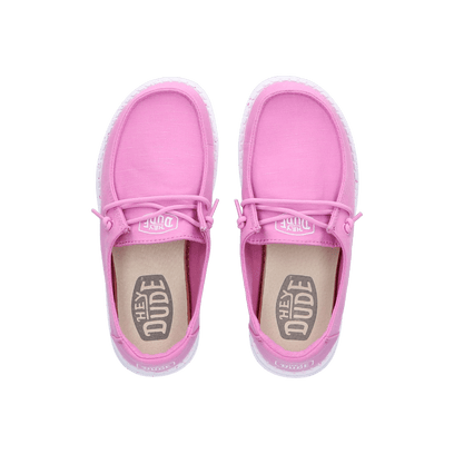 Wendy Youth Slub Canvas Mädschen Halbschuhe Violet