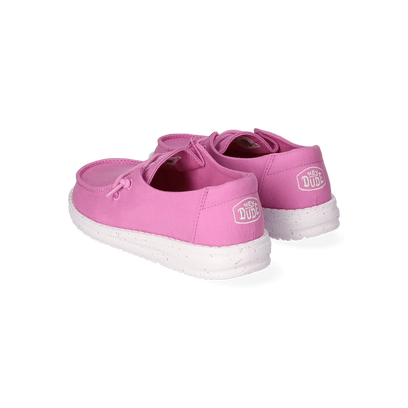 Wendy Youth Slub Canvas Mädschen Halbschuhe Violet