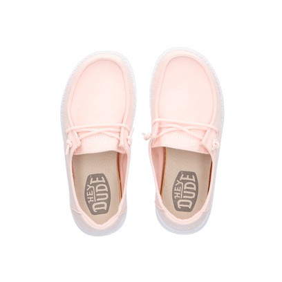 Wendy Youth Slub Canvas Mädschen Halbschuhe Pink