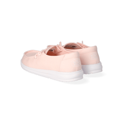 Wendy Youth Slub Canvas Mädschen Halbschuhe Pink