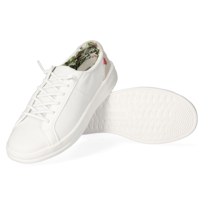 Karina Damen Sneaker Natural Coconut White