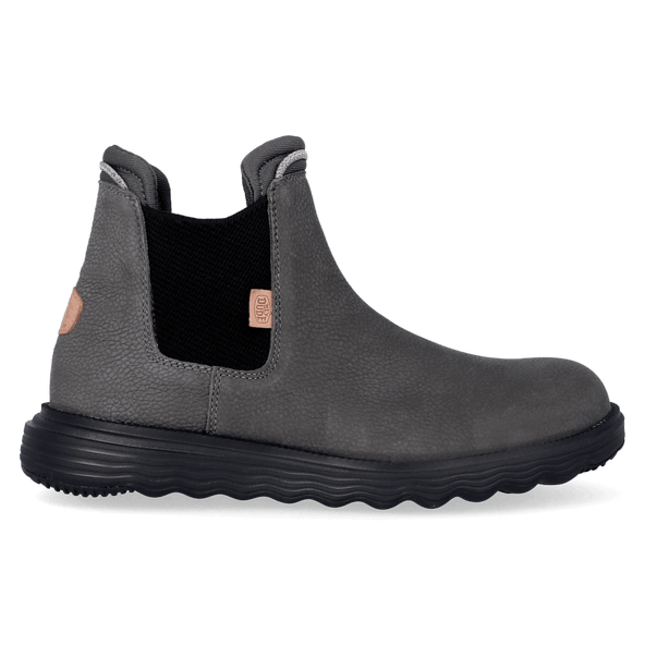 Branson Craft Leather Herren Boots Grey Branson Craft Leather Herren Boots Grey