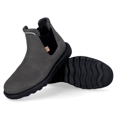 Branson Craft Leather Herren Boots Grey