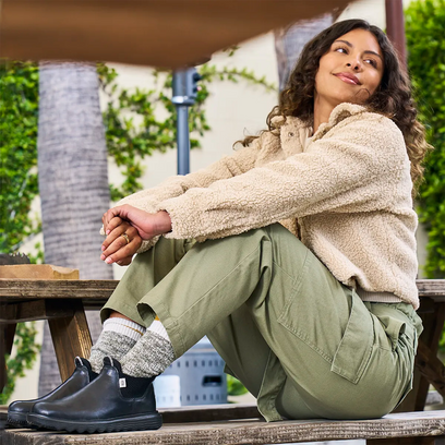 Branson Craft Leather Damen Boots Black