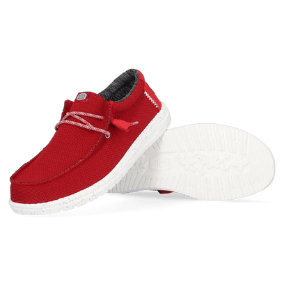 Wally Sport Mesh Herren Halbschuhe Dark Red