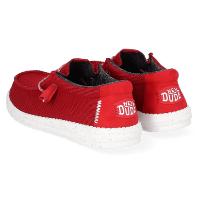 Wally Sport Mesh Herren Halbschuhe Dark Red