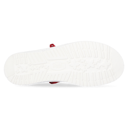 Wally Sport Mesh Herren Halbschuhe Dark Red