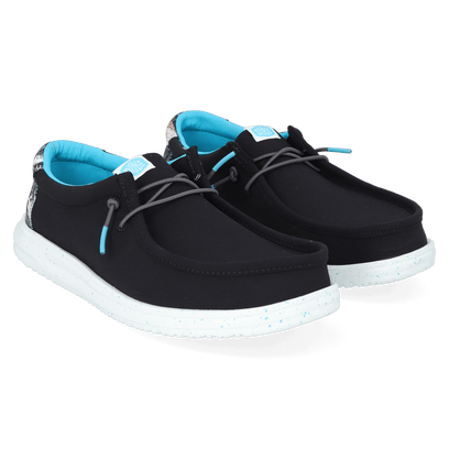 Wally H2O Herren Halbschuhe Tropical Black