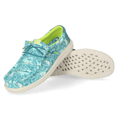 Wally H2O Herren Halbschuhe Tropical Blue/Tropical