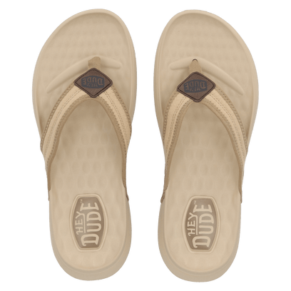 Myers Flip Sport Mode Herren Zehentrenner Tan/Tan