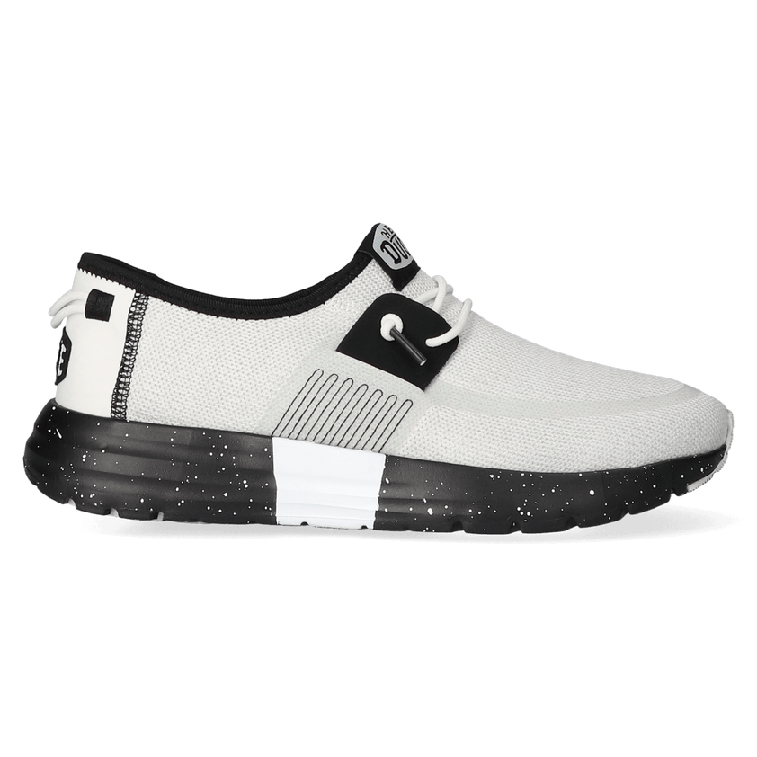 Sirocco Sport Mode Herren Sneakers Heather White/Black